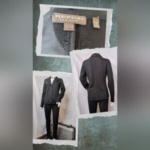 Repeat 90s vintage Black suit Repeat